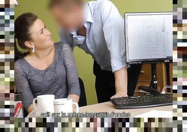 LOAN4K. Lassie coquine Frances passe casting spcial